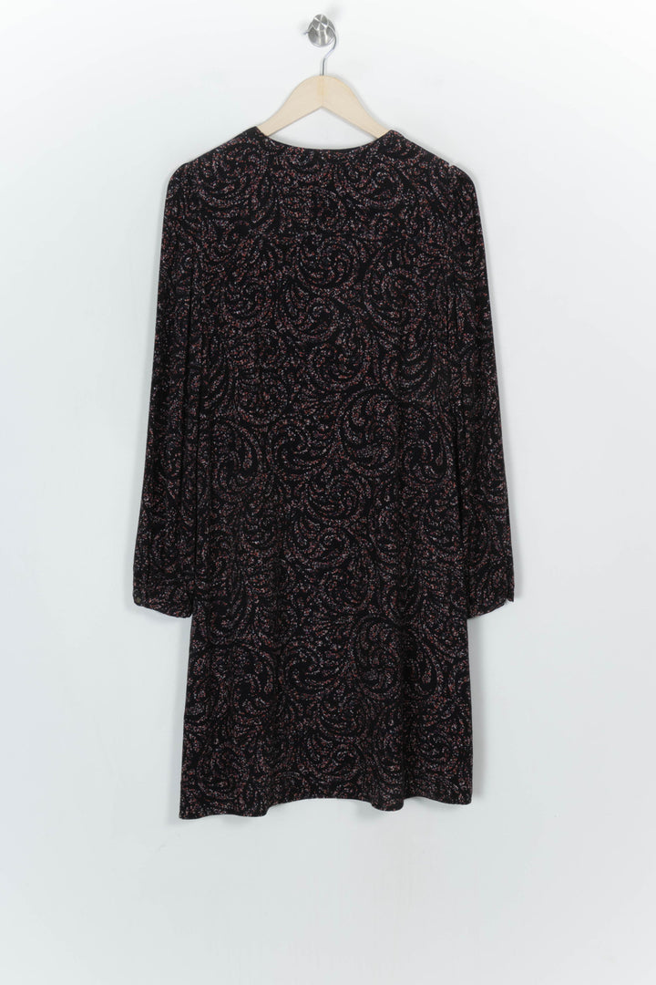 Robe Noire - Taille XL/42 de la marque La Fée Maraboutée | PARAD124194 - Vendu par Paradigme - Image 5