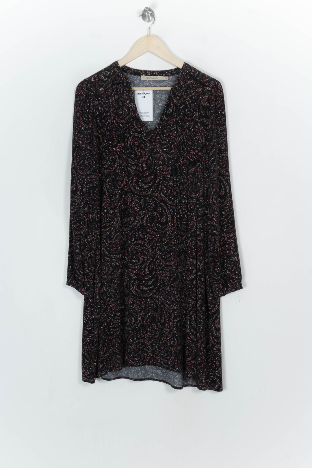 Robe Noire - Taille XL/42 de la marque La Fée Maraboutée | PARAD124194 - Vendu par Paradigme - Image 2