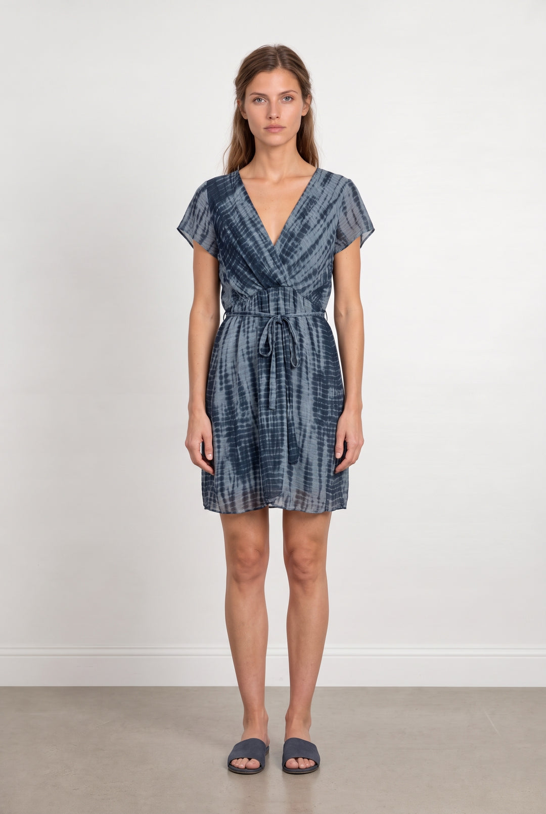 Robe Courte Bleue - Taille S/36 de la marque Sud express | PARAD124202 - Vendu par Paradigme - Image 1