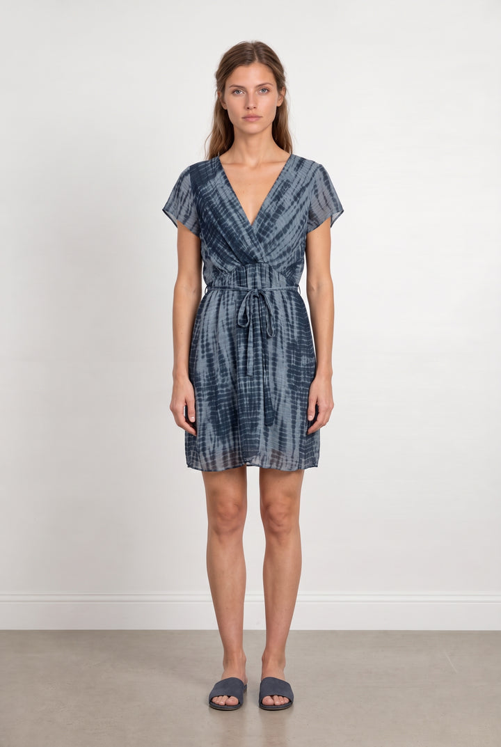 Robe Courte Bleue - Taille S/36 de la marque Sud express | PARAD124202 - Vendu par Paradigme - Image 1