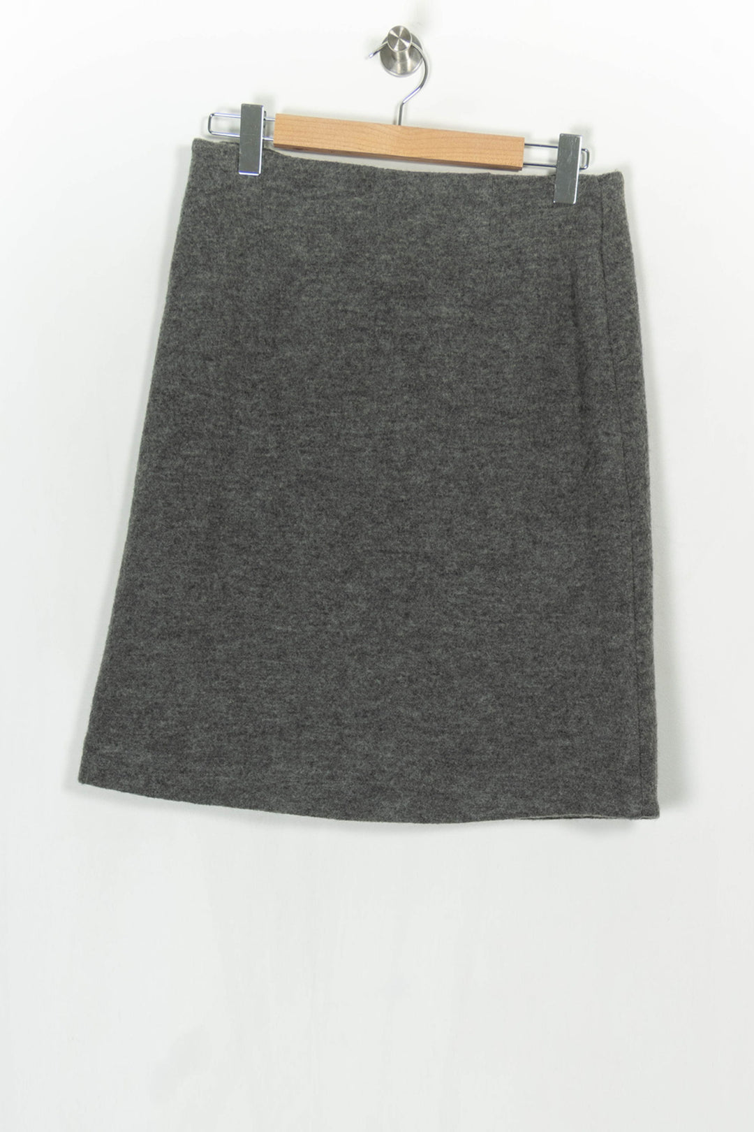 Jupe Midi Grise - Taille L/40 de la marque Caroll | PARAD124204 - Vendu par Paradigme - Image 5