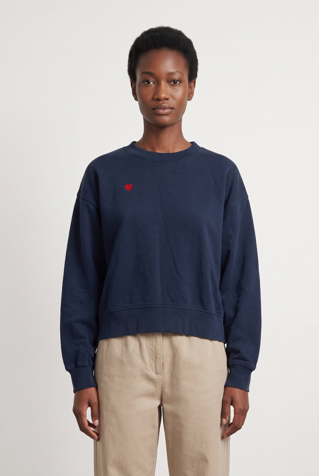 Sweat Bleu marine - Taille M/38 de la marque Kookai | PARAD124207 - Vendu par Paradigme - Image 1
