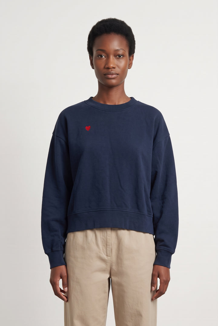 Sweat Bleu marine - Taille M/38 de la marque Kookai | PARAD124207 - Vendu par Paradigme - Image 1