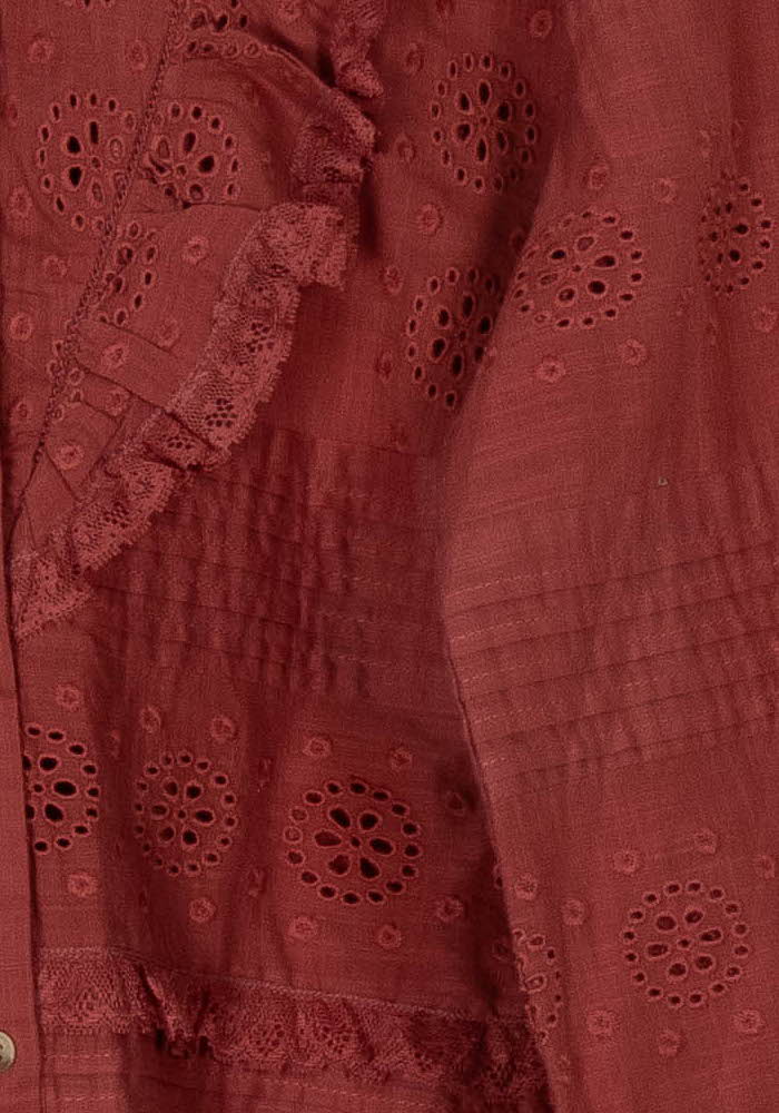 Blouse Rose - Taille XL/42 de la marque Sézane | PARAD124208 - Vendu par Paradigme - Image 3