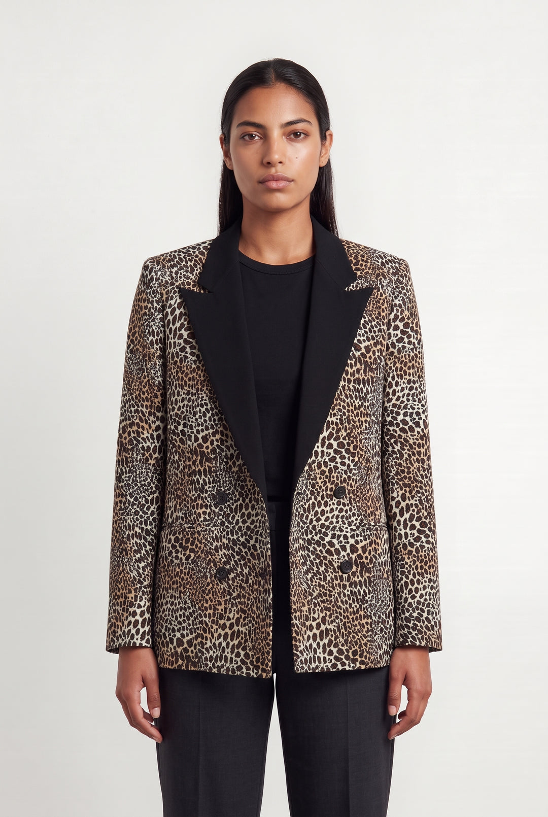 Blazer Beige et Marron - Taille L/40 de la marque IKKS | PARAD124211 - Vendu par Paradigme - Image 1
