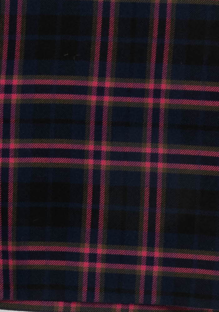 Jupe Courte Bleu Marine et Rose - Taille L/40 de la marque Caroll | PARAD124215 - Vendu par Paradigme - Image 3