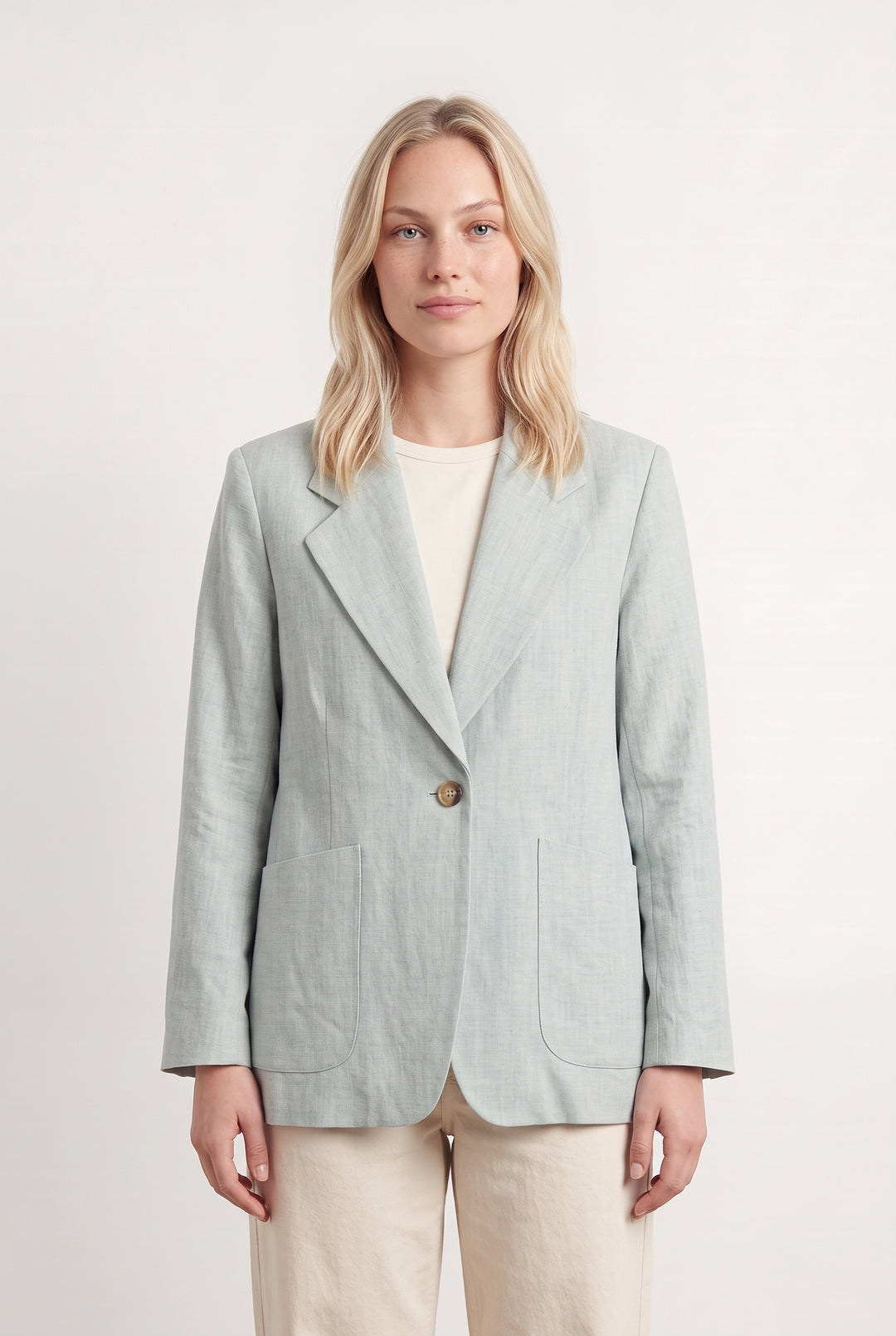 Blazer Vert Clair - Taille L/40 de la marque Vanessa Bruno | PARAD124216 - Vendu par Paradigme - Image 1