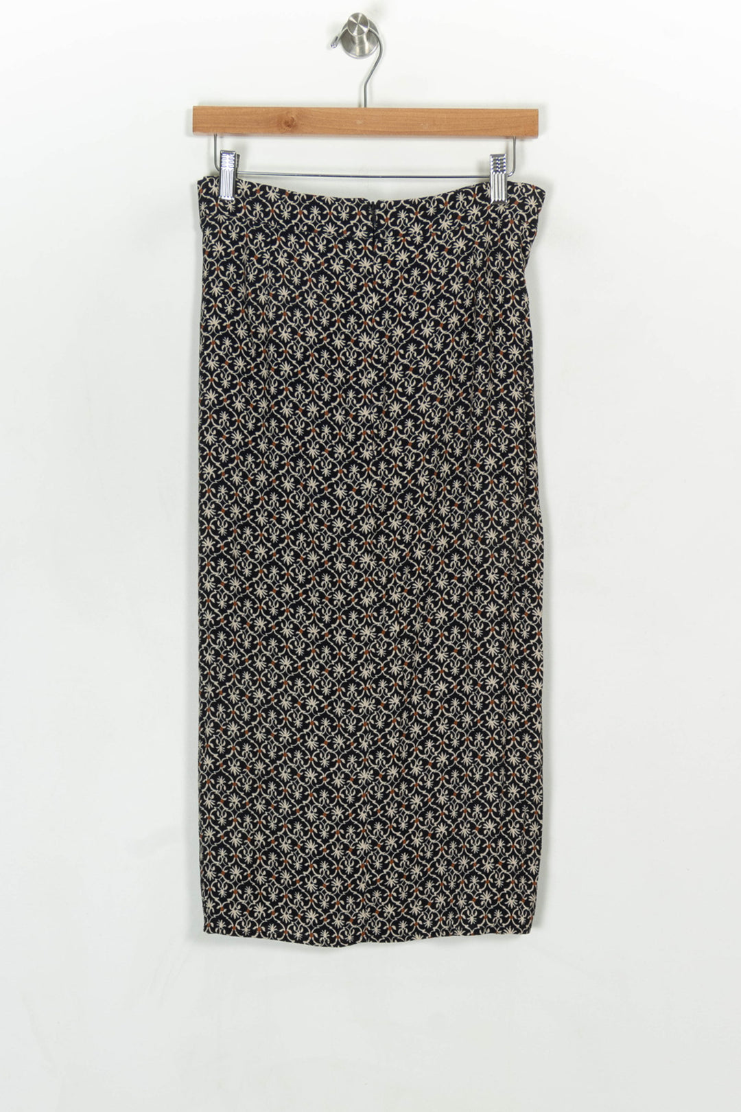 Jupe courte Noire et Blanche - Taille L/40 de la marque Caroll | PARAD124217 - Vendu par Paradigme - Image 5