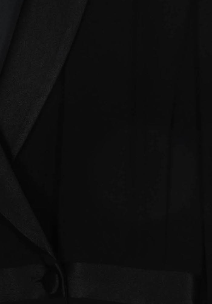 Robe Blazer Noire - Taille L/40 de la marque ba&amp;sh | PARAD124221 - Vendu par Paradigme - Image 3