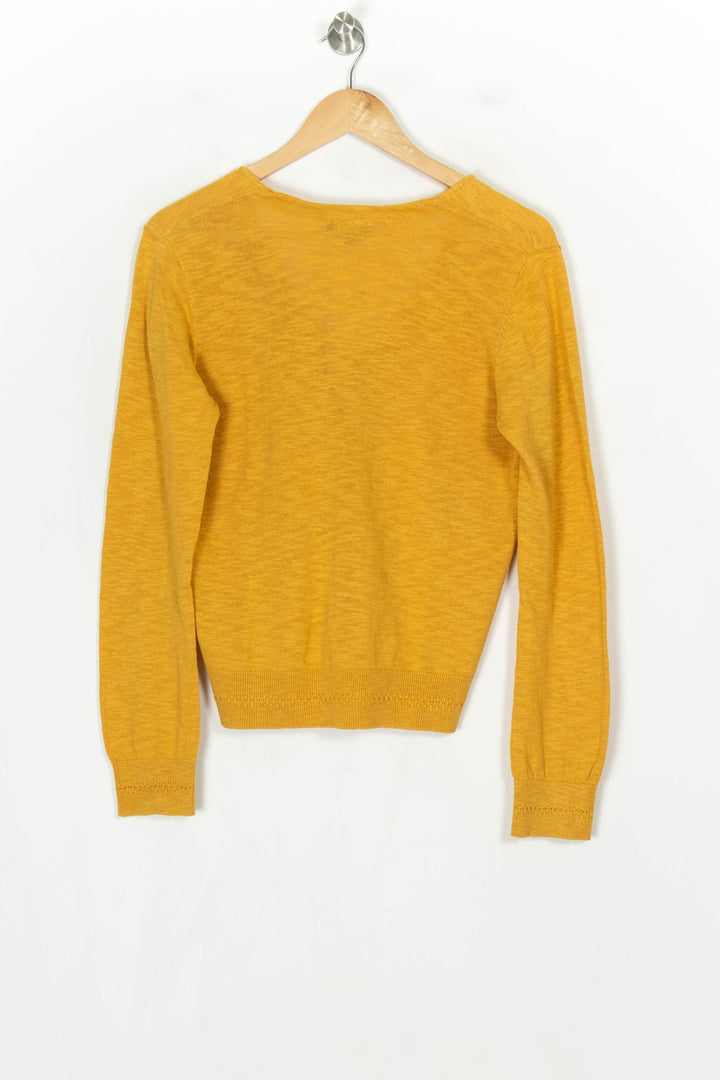 Cardigan Jaune - Taille S/36 de la marque Caroll | PARAD124226 - Vendu par Paradigme - Image 5