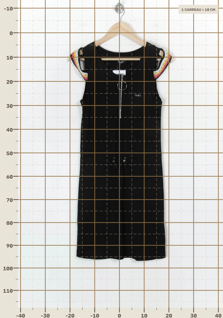 Robe Courte Noire - Taille S/36 de la marque Liu Jo | PARAD124227 - Vendu par Paradigme - Image 4