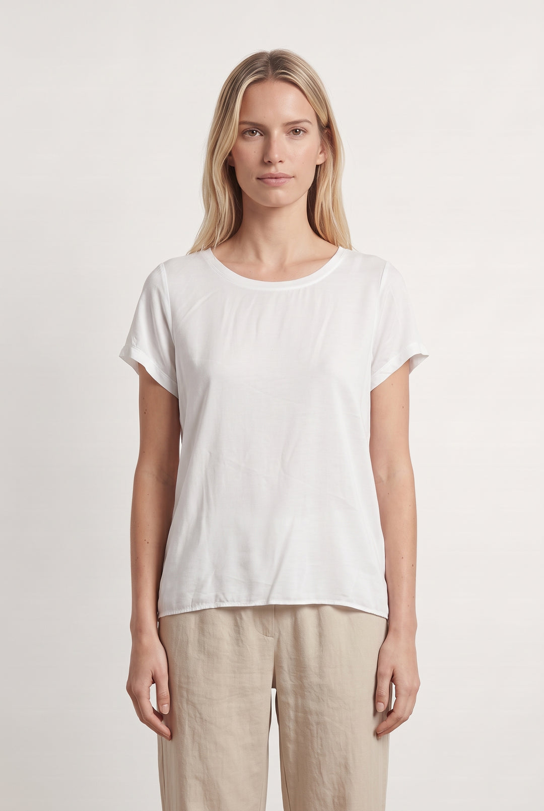 T-shirt Blanc - Taille M/38 de la marque La Fée Maraboutée | PARAD124228 - Vendu par Paradigme - Image 1