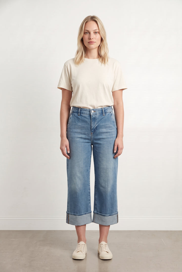 Jean Bleu - Taille L/40 de la marque Liu Jo | PARAD124231 - Vendu par Paradigme - Image 1