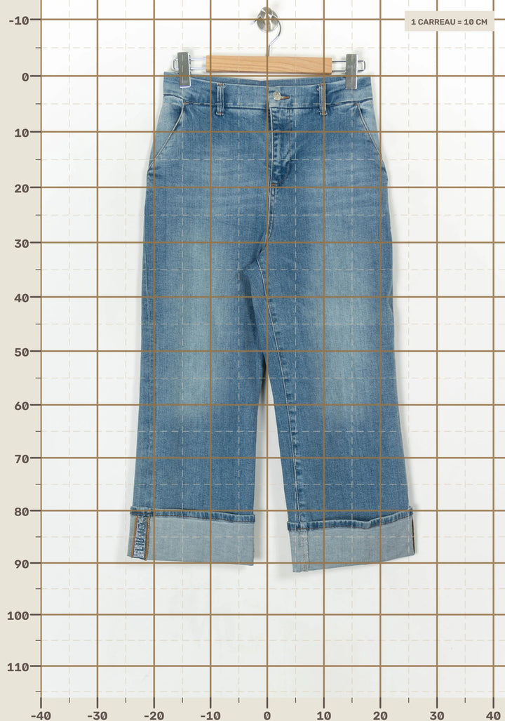 Jean Bleu - Taille L/40 de la marque Liu Jo | PARAD124231 - Vendu par Paradigme - Image 4