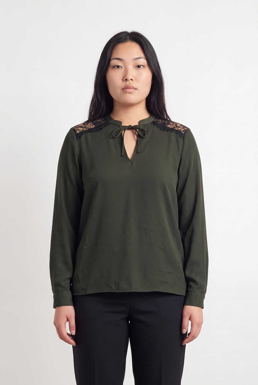 Blouse Vert Foncé et Noir - Taille XL/42 de la marque Liu Jo | PARAD124232 - Vendu par Paradigme - Image 1