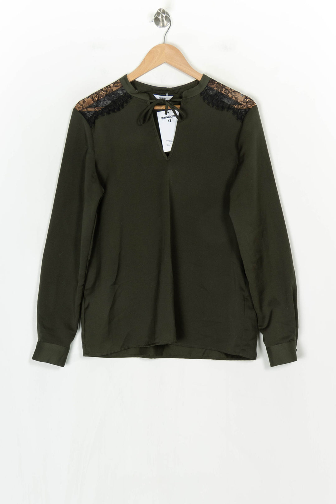 Blouse Vert Foncé et Noir - Taille XL/42 de la marque Liu Jo | PARAD124232 - Vendu par Paradigme - Image 2