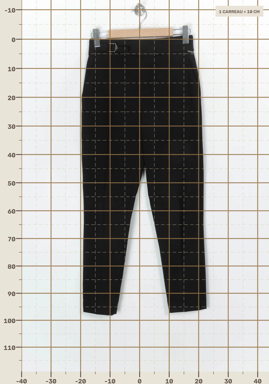 Pantalon Noir - Taille M/38 de la marque Liu Jo | PARAD124233 - Vendu par Paradigme - Image 4