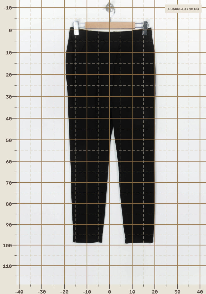 Legging Noir - Taille S/36 de la marque La Fée Maraboutée | PARAD124234 - Vendu par Paradigme - Image 4