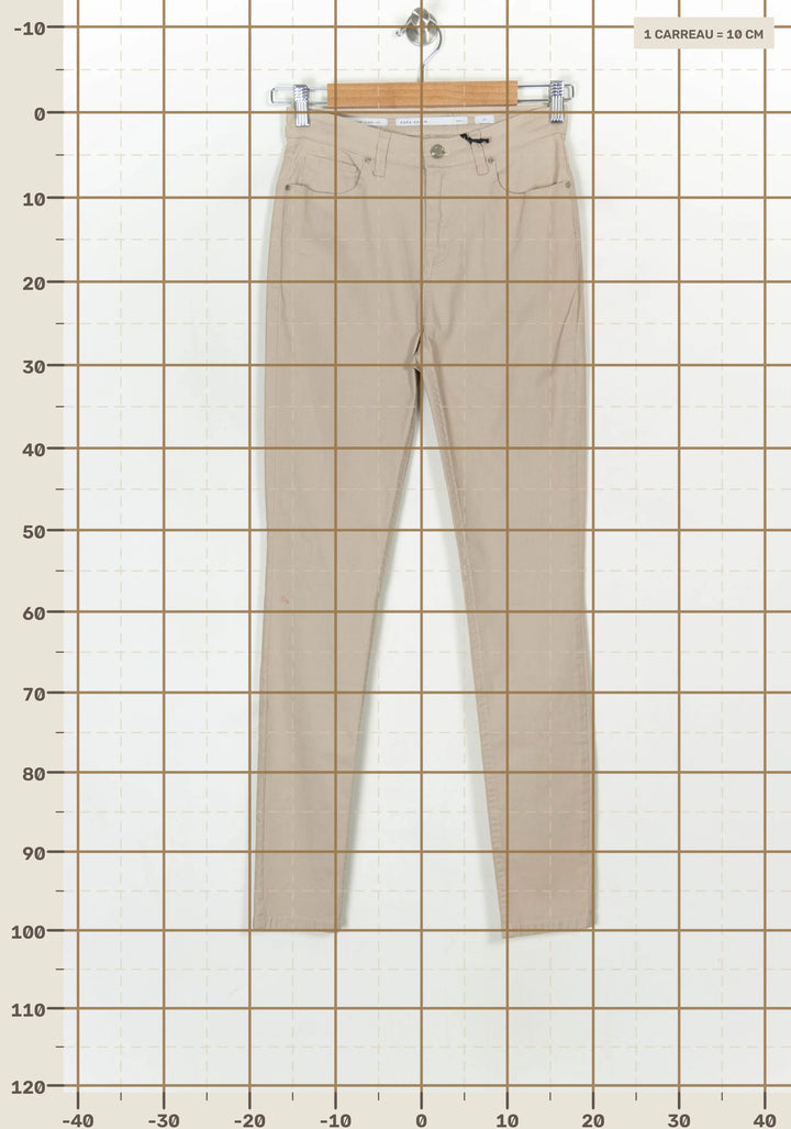 Jean Beige - Taille S/36 de la marque ZAPA | PARAD124235 - Vendu par Paradigme - Image 4