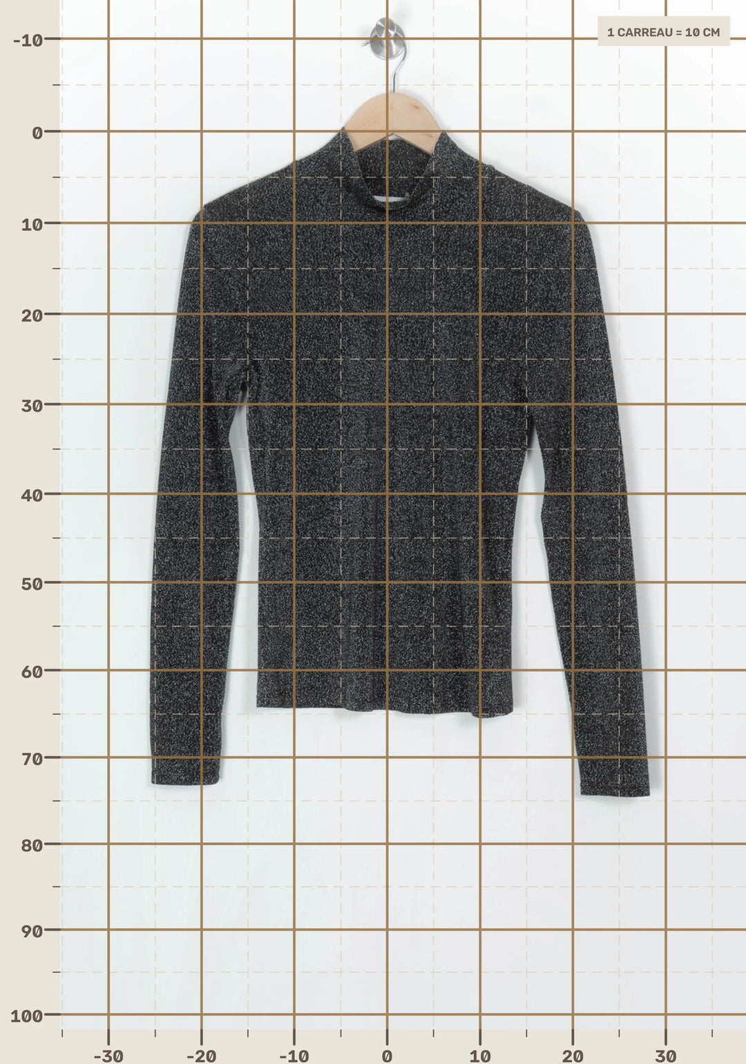 Pull Gris - Taille M/38 de la marque Claudie Pierlot | PARAD124241 - Vendu par Paradigme - Image 4