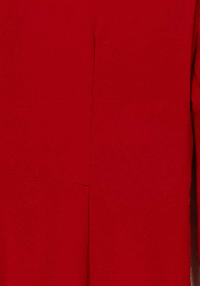 Robe Midi Rouge - Taille XL/42 de la marque Tara Jarmon | PARAD124243 - Vendu par Paradigme - Image 3