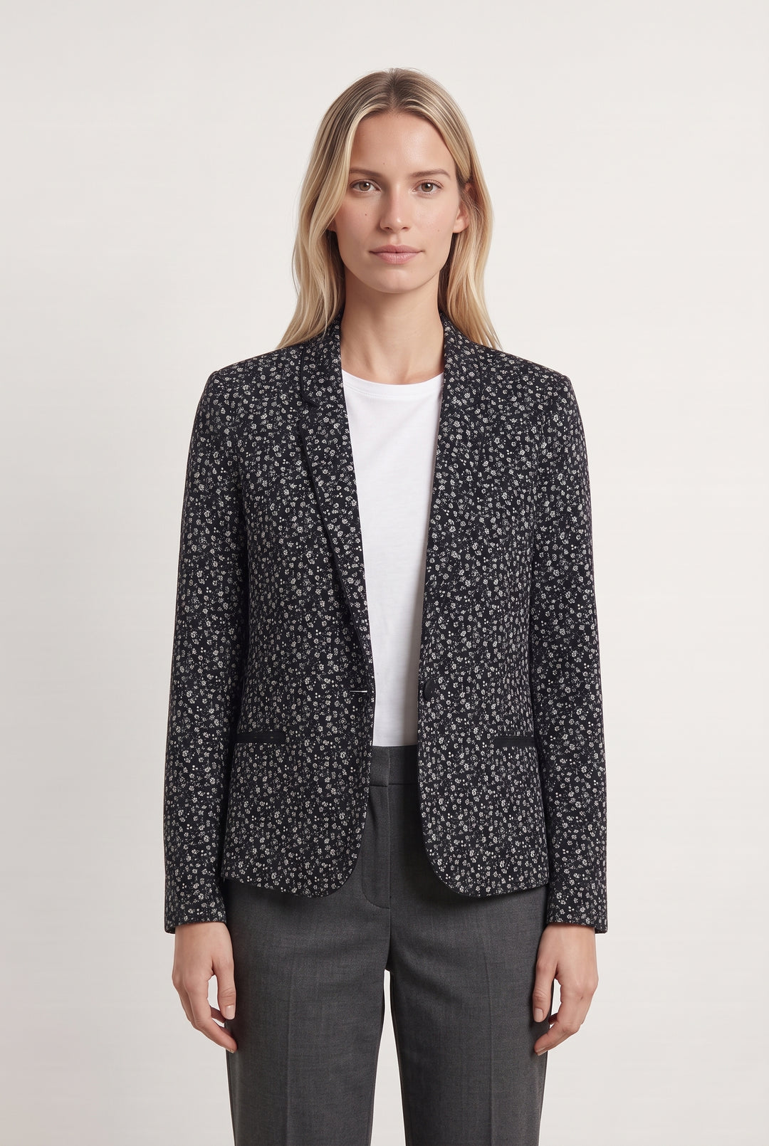 Blazer Noir et Blanc - Taille S/36 de la marque IKKS | PARAD124244 - Vendu par Paradigme - Image 1