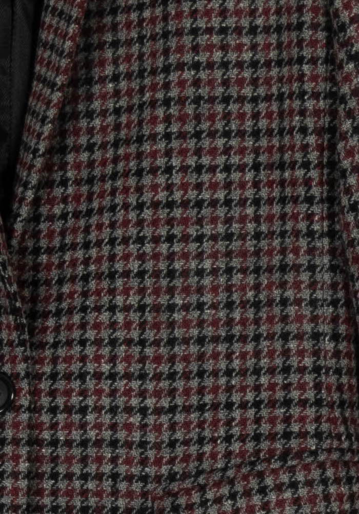 Blazer Gris et Bordeaux - Taille XS/34 de la marque Kookai | PARAD124249 - Vendu par Paradigme - Image 3