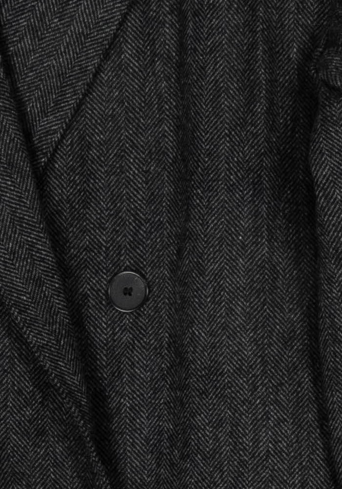 Veste Croisée Grise - Taille L/40 de la marque Pablo | PARAD124252 - Vendu par Paradigme - Image 3