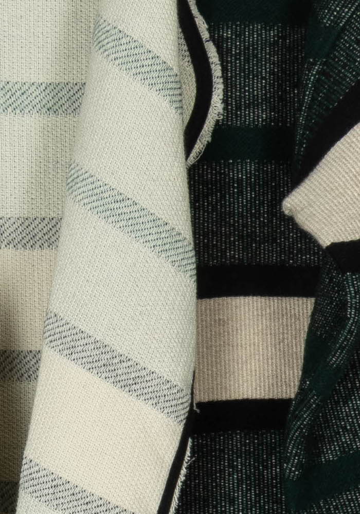 Veste Longue Verte et Beige - Taille S/36 de la marque Chloé Stora | PARAD124257 - Vendu par Paradigme - Image 3