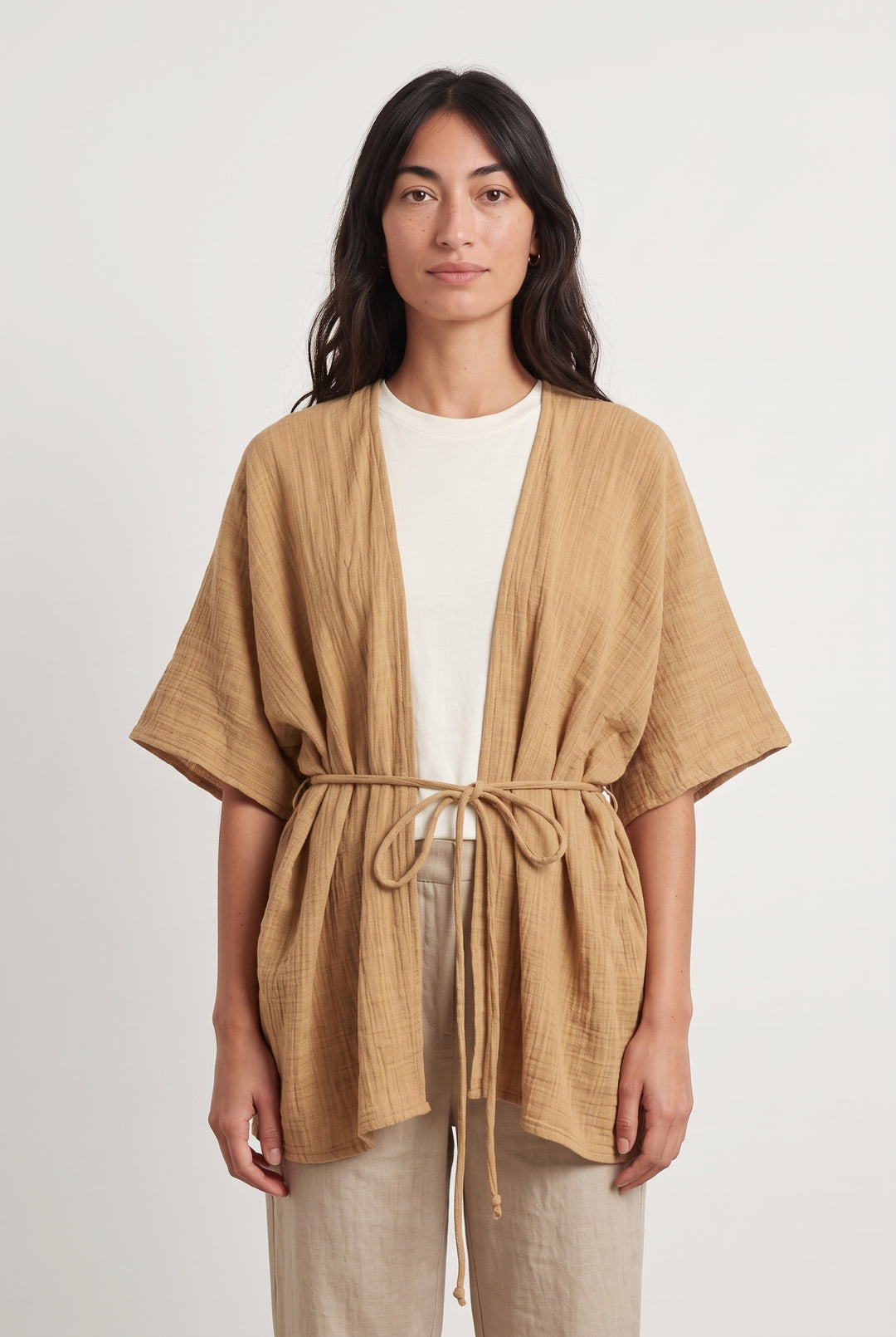 Cape Beige - Taille T.U. de la marque Notshy Cashmere | PARAD124258 - Vendu par Paradigme - Image 1
