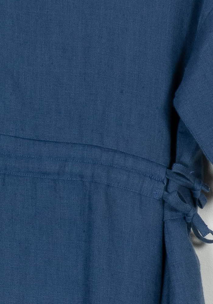 Robe Longue Bleue - Taille L/40 de la marque Maison Montagut | PARAD124259 - Vendu par Paradigme - Image 3