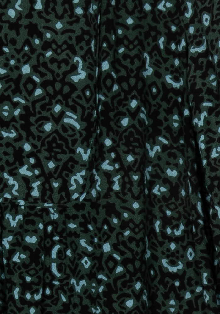 Robe Midi Noire et Verte - Taille M/38 de la marque Gerard Darel | PARAD124260 - Vendu par Paradigme - Image 3