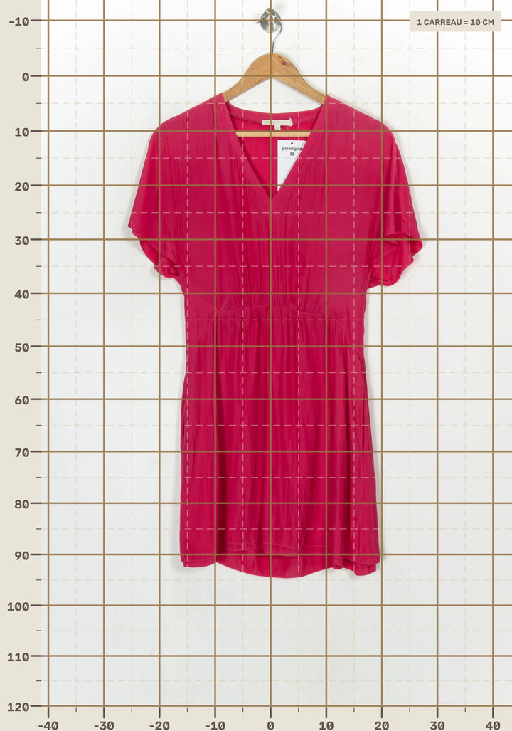 Robe Courte Rose - Taille M/38 de la marque Maje | PARAD124261 - Vendu par Paradigme - Image 4