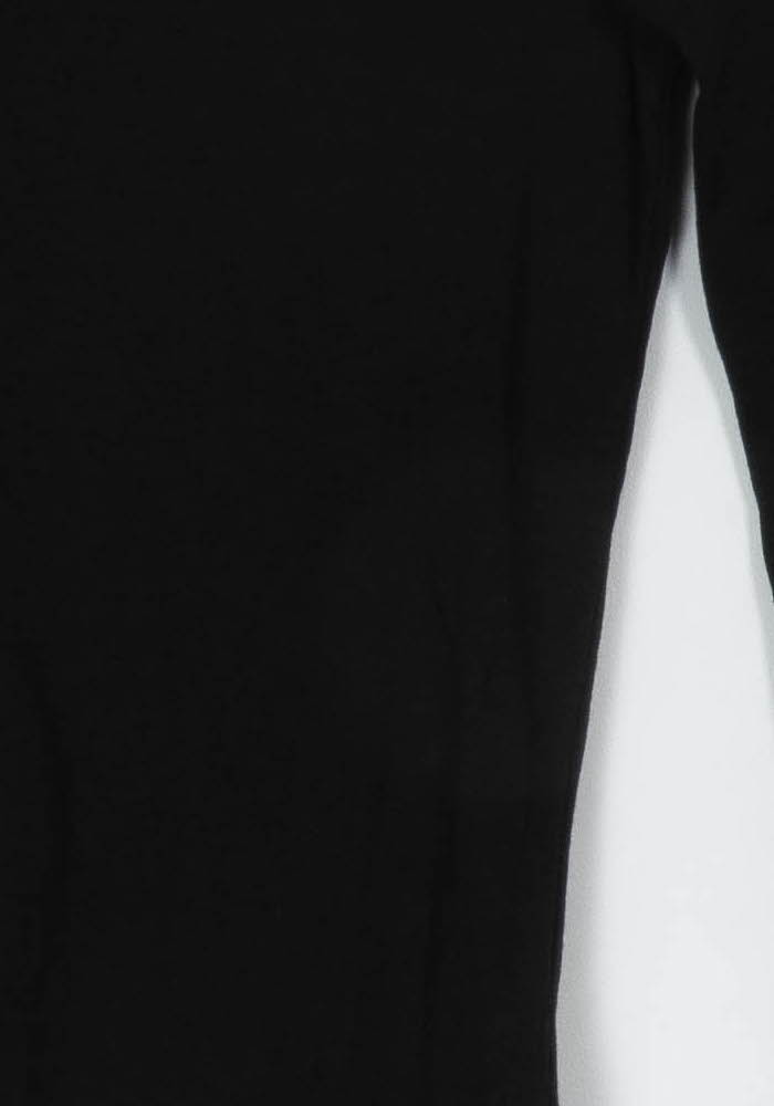 T-shirt manches longues noir - Taille S/36 de la marque Caroll | PARAD124265 - Vendu par Paradigme - Image 3