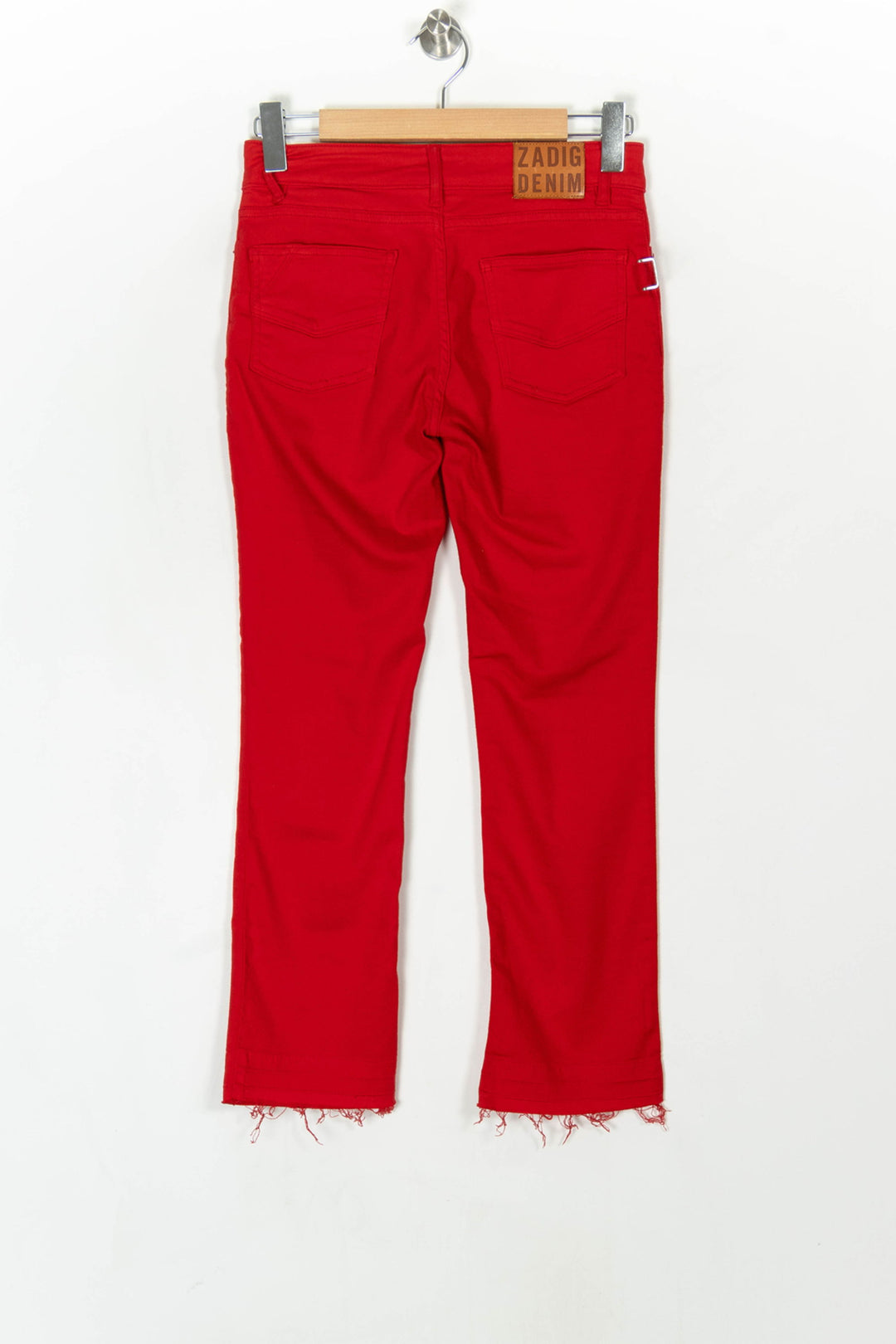 Jean Rouge - Taille S/36 de la marque Zadig&amp;Voltaire | PARAD124271 - Vendu par Paradigme - Image 5