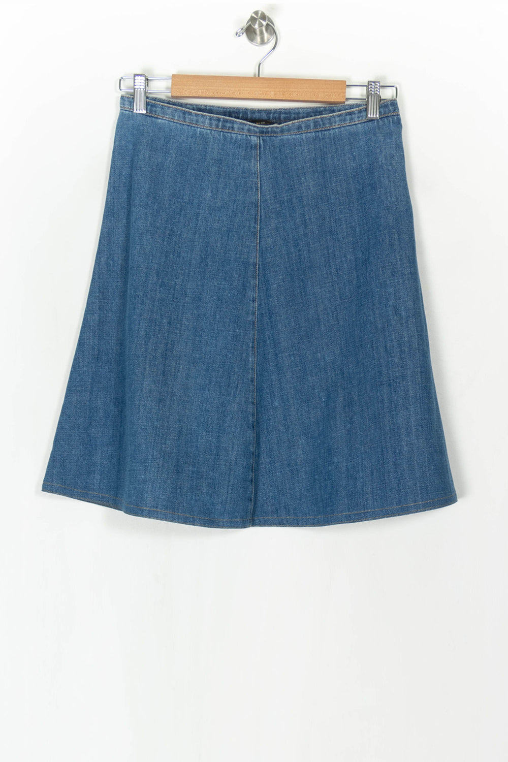 Jupe midi en jean bleue - Taille S/36 de la marque Weekend Max Mara | PARAD124273 - Vendu par Paradigme - Image 2