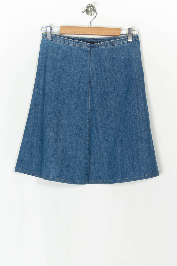 Jupe midi en jean bleue - Taille S/36 de la marque Weekend Max Mara | PARAD124273 - Vendu par Paradigme - Image 2