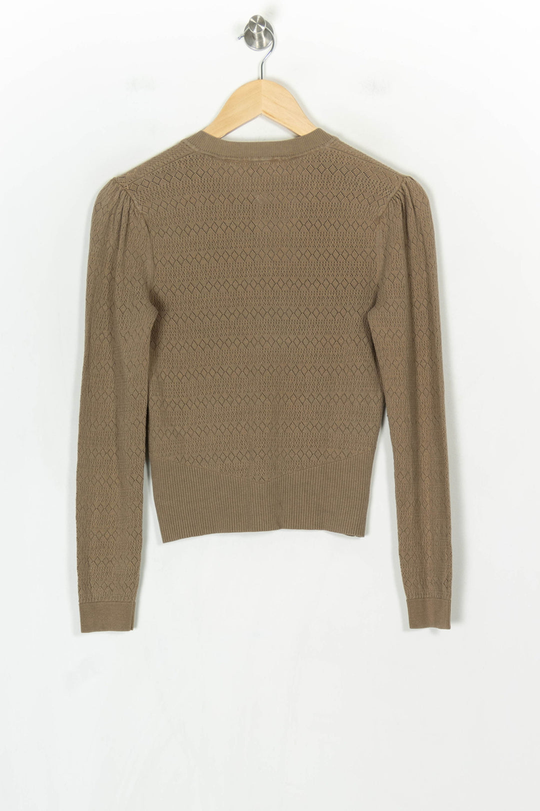 Cardigan Beige - Taille XS/34 de la marque Marie Sixtine | PARAD124274 - Vendu par Paradigme - Image 5