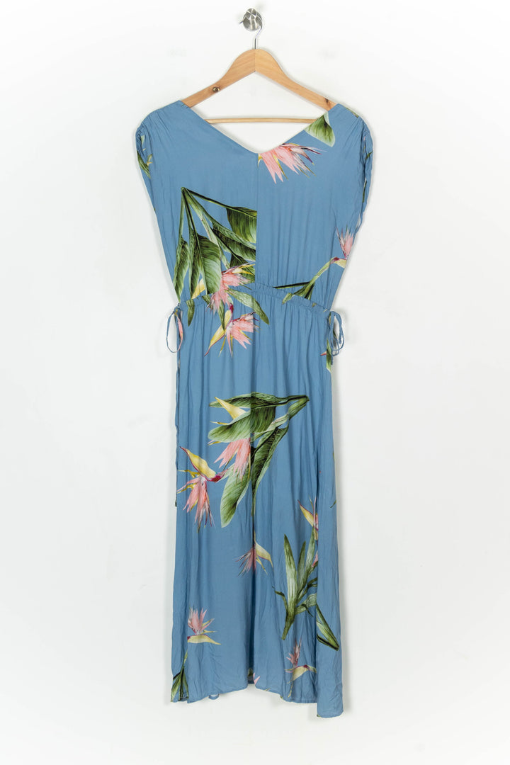 Robe Longue Bleue - Taille S/36 de la marque La Fée Maraboutée | PARAD124275 - Vendu par Paradigme - Image 5