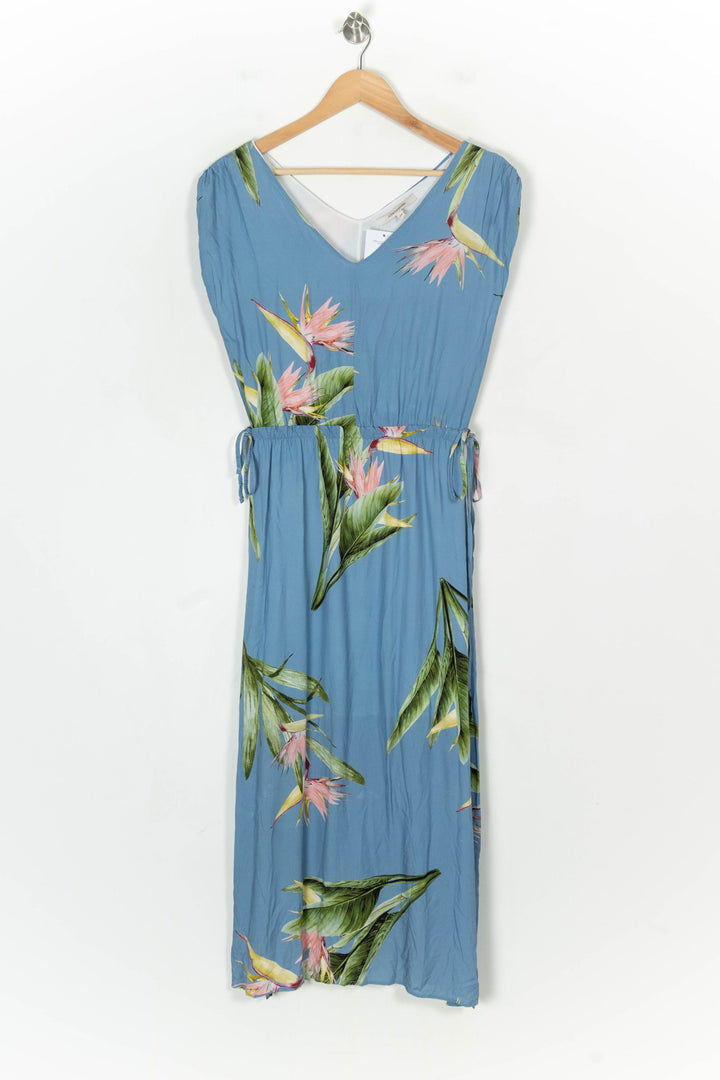 Robe Longue Bleue - Taille S/36 de la marque La Fée Maraboutée | PARAD124275 - Vendu par Paradigme - Image 2