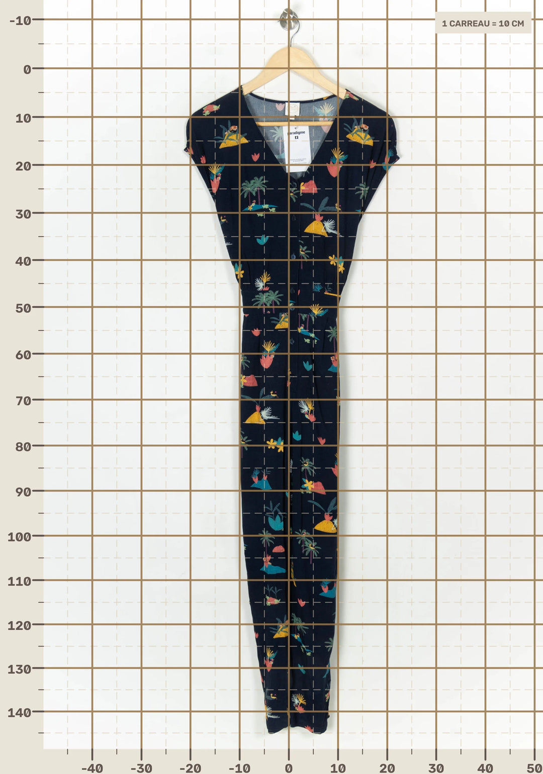Combinaison Bleue - Taille S/36 de la marque Des petits hauts | PARAD124278 - Vendu par Paradigme - Image 4