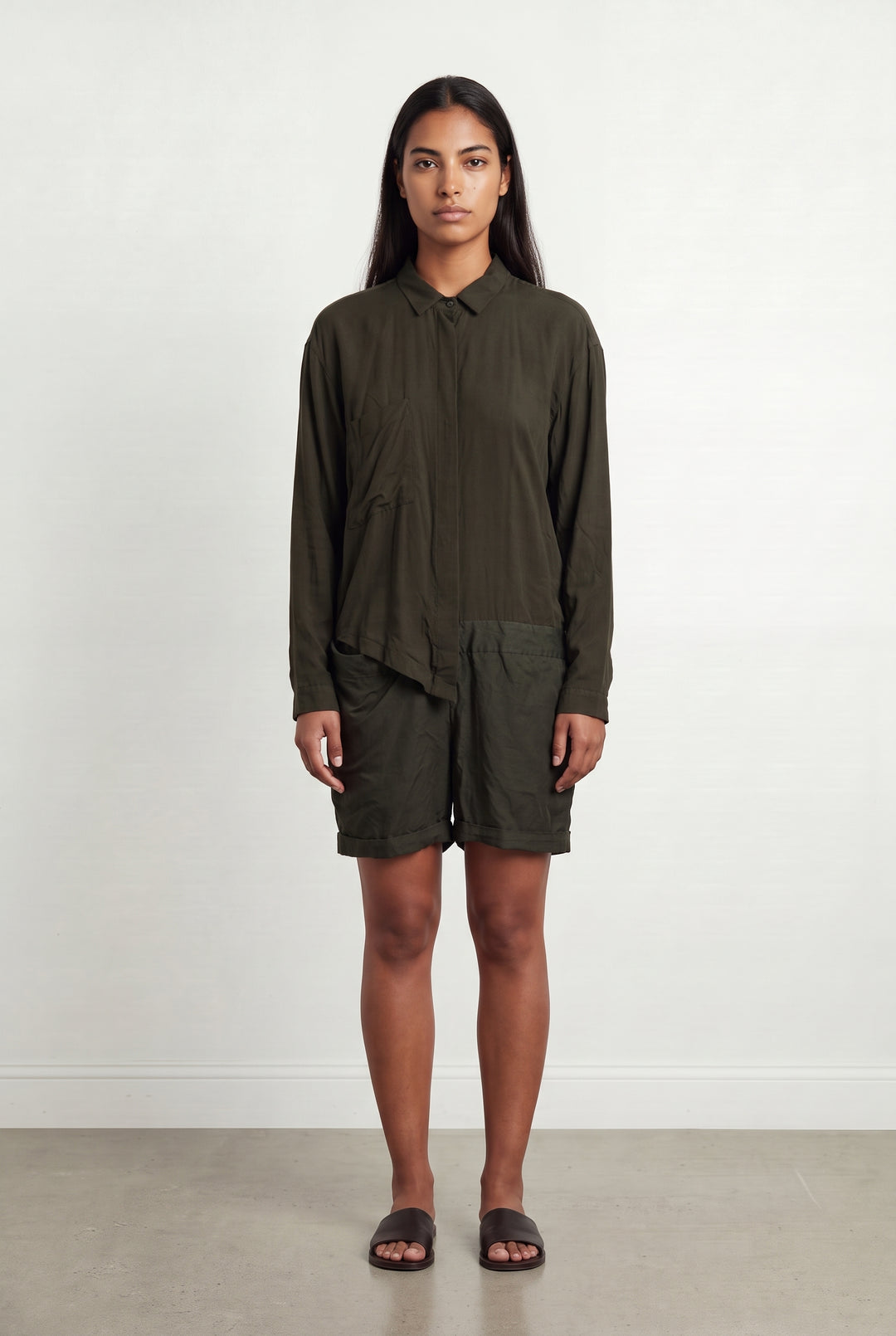 Combishort Vert - Taille L/40 de la marque Karma Koma | PARAD124287 - Vendu par Paradigme - Image 1