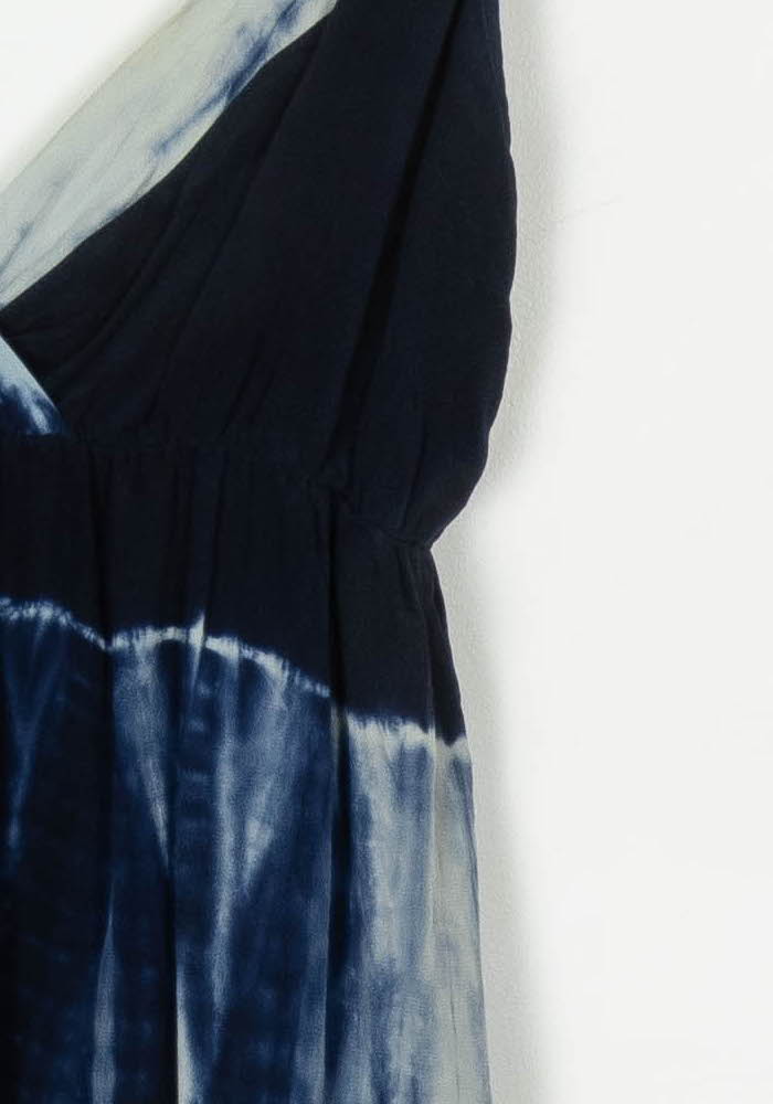 Robe Longue Bleue et Blanche - Taille XL/42 de la marque Gerard Darel | PARAD124293 - Vendu par Paradigme - Image 3