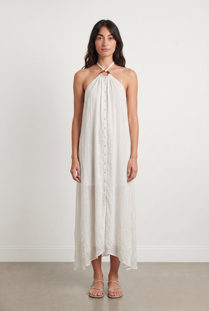 Robe Longue Beige - Taille XS/34 de la marque Sundress | PARAD124297 - Vendu par Paradigme - Image 1