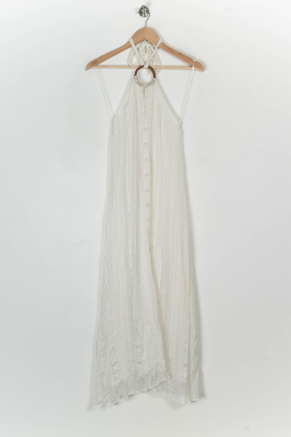 Robe Longue Beige - Taille XS/34 de la marque Sundress | PARAD124297 - Vendu par Paradigme - Image 2