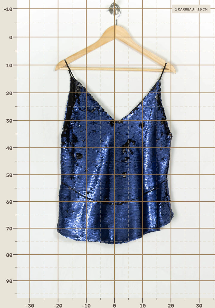 Débardeur Bleu - Taille M/38 de la marque Bimba y Lola | PARAD124299 - Vendu par Paradigme - Image 4