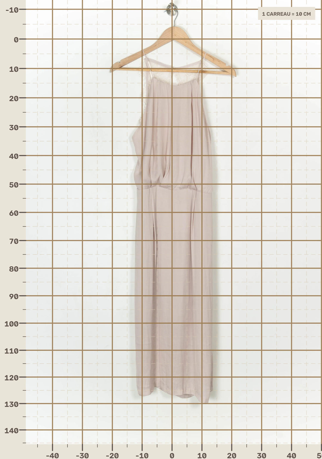 Robe Longue Rose - Taille M/38 de la marque Samsoe Samsoe | PARAD124300 - Vendu par Paradigme - Image 4