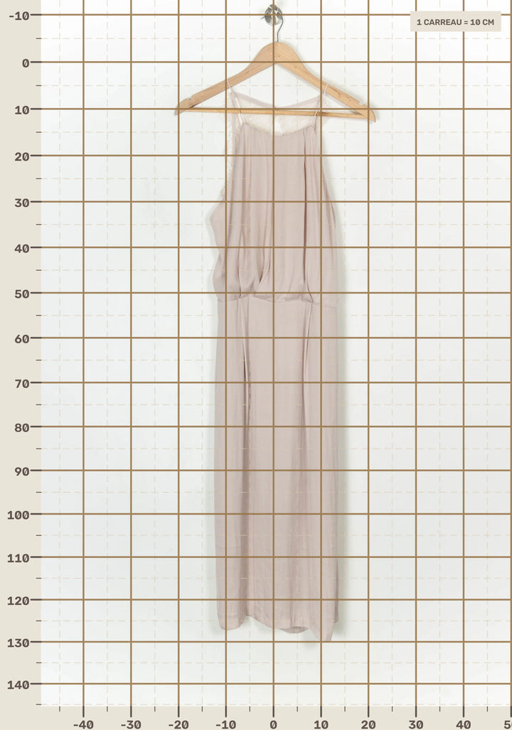 Robe Longue Rose - Taille M/38 de la marque Samsoe Samsoe | PARAD124300 - Vendu par Paradigme - Image 4