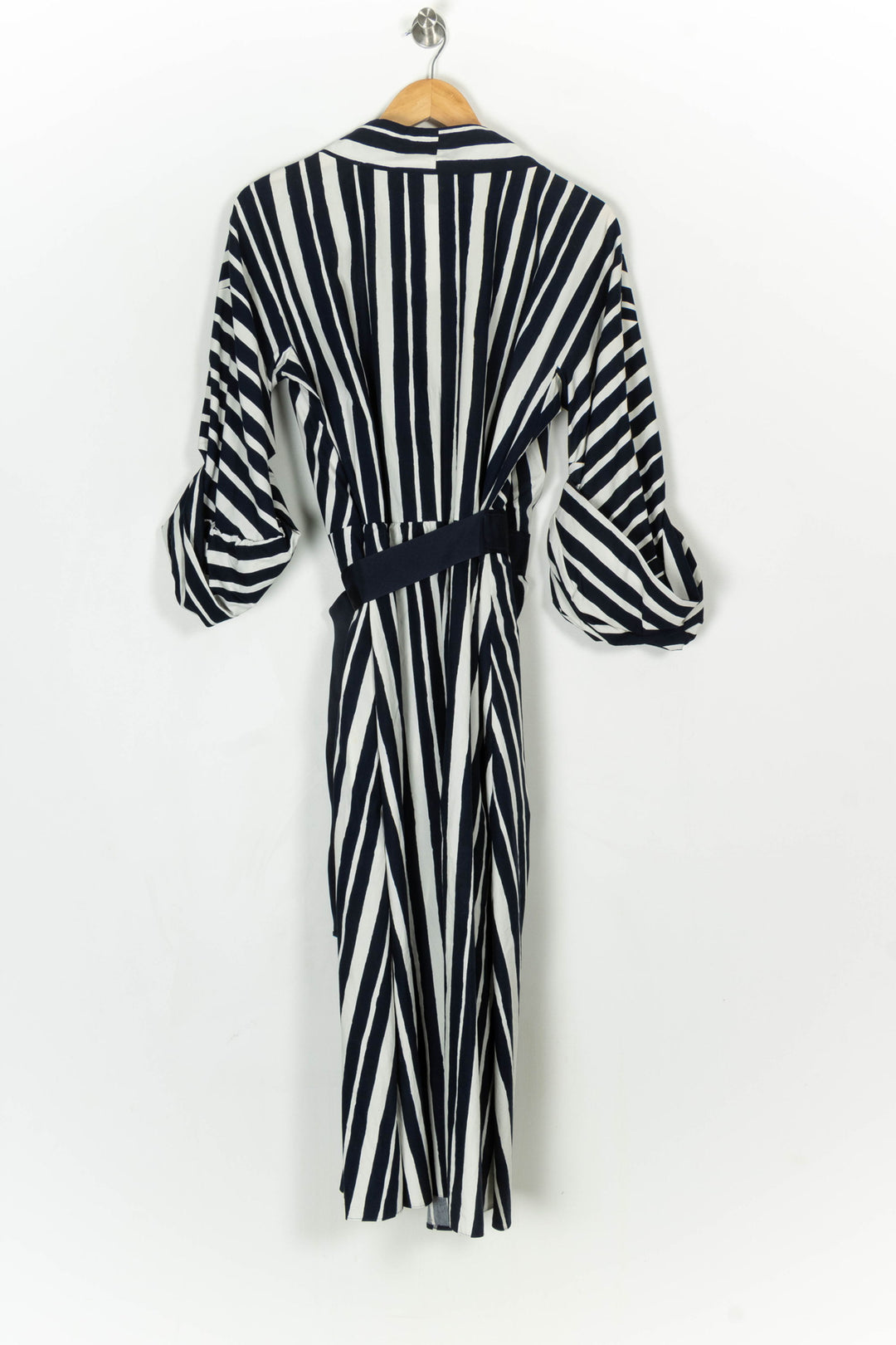 Robe Longue Bleu Marine et Blanche - Taille XL/42 de la marque Paule Ka | PARAD124301 - Vendu par Paradigme - Image 5