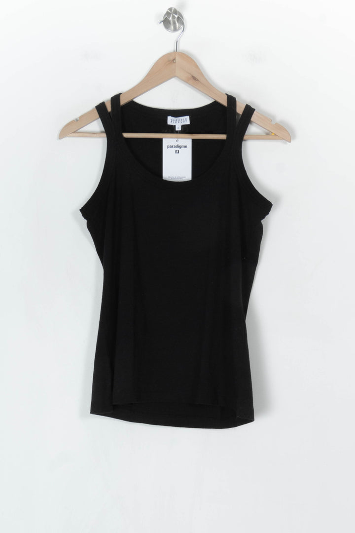 Débardeur Noir - Taille M/38 de la marque Claudie Pierlot | PARAD124303 - Vendu par Paradigme - Image 2